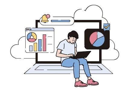 クラウド会計導入・DX支援イメージ